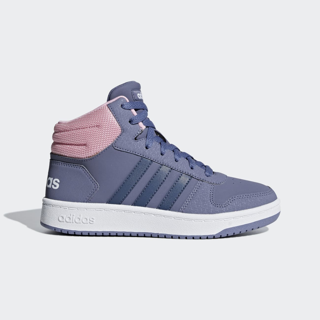 Adidas Hoops 2.0 Mid Gyerek Kosárlabda Cipő - Kék [D51594]